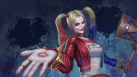 Search your top hd images for your phone, desktop or website. 2560x1440 Harley Quinn with Hammer 1440P Resolution ...