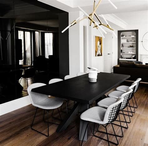 Most Popular Black Dining Room Decorating Ideas 29 In 2020 Dining