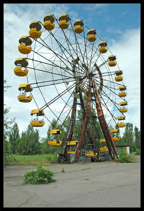 Defunct Amusement Park Abandoned Theme Parks Abandoned City Chernobyl