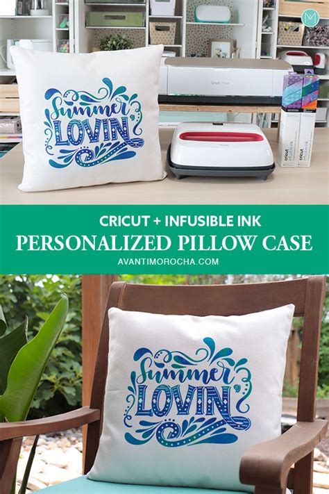 Cricut Infusible Ink Personalized Pillow Cases Avanti Morocha