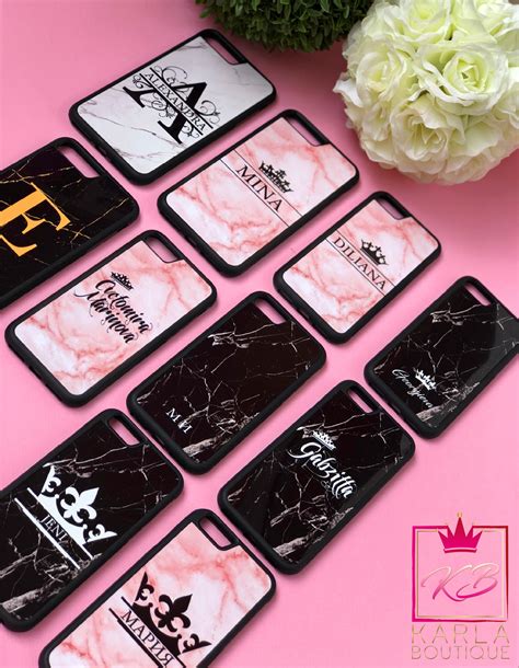 Luxury Personalised Phone Cases By Karlatreasures On Etsy