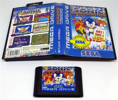 Sonic Compilation Mega Drive Seminovo Play N Play