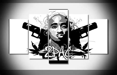 6544 2pac Tupac Amaru Shakur Tattoo Hip Hop Rap Music Photo Print