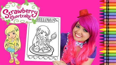 Strawberry Shortcake Coloring Book Kimmi The Clown Zbooksi
