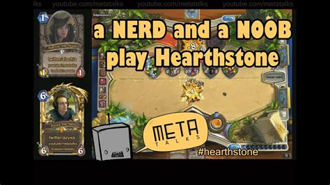 A Nerd And A Noob Play Hearthstone 112213 Youtube