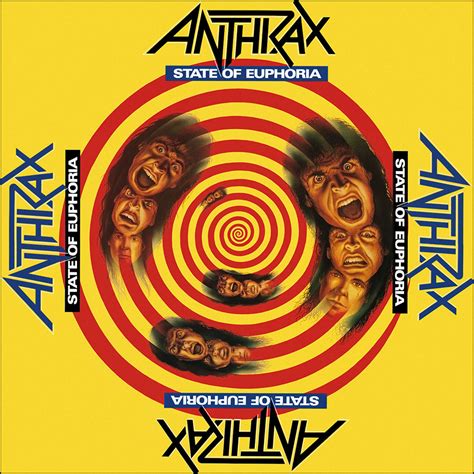 Anthrax State Of Euphoria 30th Anniversary Deluxe 2lp
