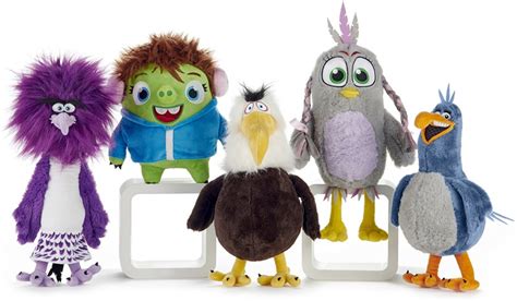 Angry Birds Movie 2 Friends S3 Plush Soft Toy 28cm Zeta Eagle Harvey