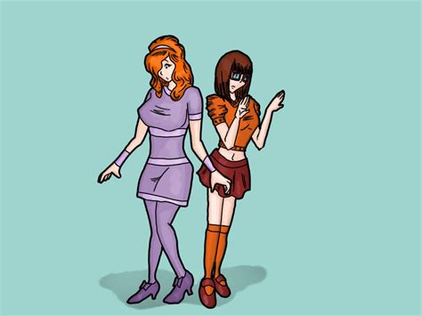 Daphne And Velma Part 2 Colored By Hannaesser On Deviantart