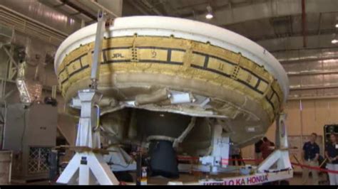 Nasas Flying Saucer Lands In Pacific After Successful Test Nbc News
