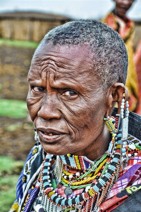 Maasai Woman In The Masai Mara Kenya Probably The Best Portrait Ive