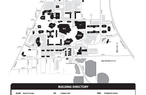 Ohio Wesleyan University Campus Map