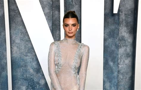 Emily Ratajkowski Hunter Schafer And More Embrace Sheer Naked And Barely There Dressing For