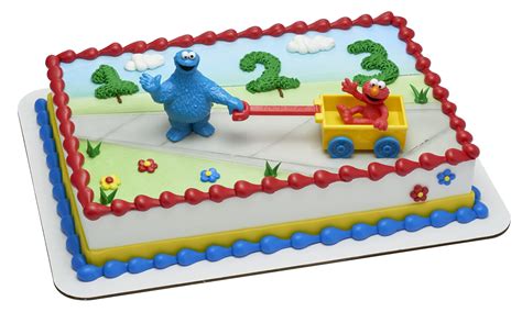 Buy Decoset Sesame Street Cake Toppers 3 Piece Birthday Topper With