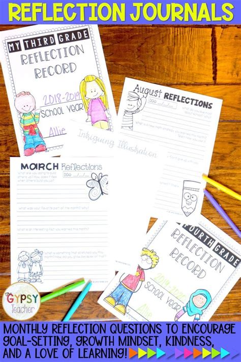 This Reflection Journal For Students Encourages Students To Reflect On