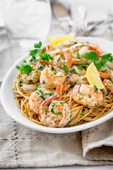 Lemon Garlic Shrimp Healthy Seasonal Recipes