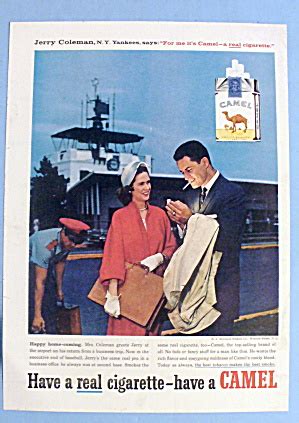 Check out our camel cigarettes selection for the very best in unique or custom, handmade pieces from our tobacciana shops. Vintage Ad: 1938 Camel Cigarettes W/ Joe Dimaggio