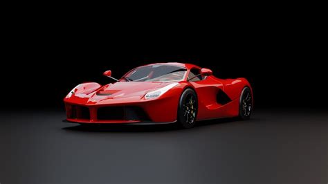 Ferrari Laferrari 2014 2015 Super Luxury Sports 3d Model