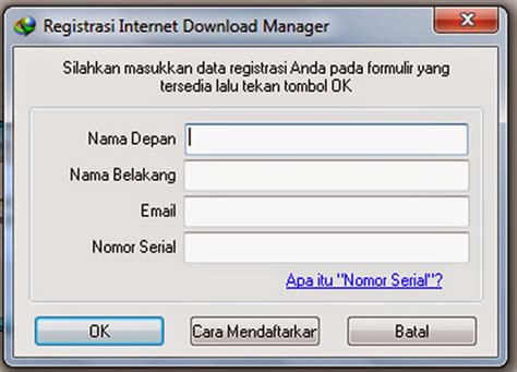 Run internet download manager (idm) from your start menu. Cara Memasukkan Serial Palsu IDM Offline ~ RAILFANS