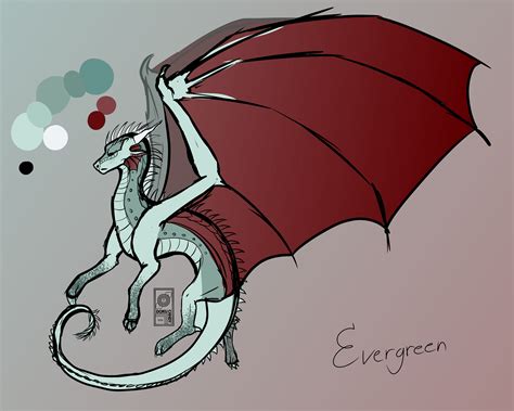 If he needs to create light to see, he holds his mouth open and lets it pool inside. Evergreen the Rain/IceWing Hybrid by Doku Candy. #WoF # ...