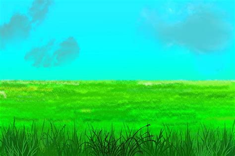 Top 49 Imagen Anime Grass Background Vn