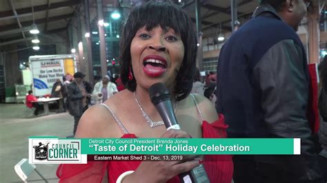Council President Brenda Jones 2019 Taste Of Detroit Holiday