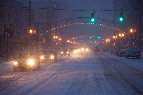 Flint Nears Record Snowfall Eyes Clear Morning Commute