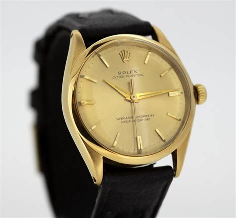 Rolex Oyster Perpetual Ref 1002 Mens Wristwatch 1960s Catawiki