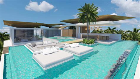 Modern Coastal Dream Home With Indooroutdoor Pools Idesignarch