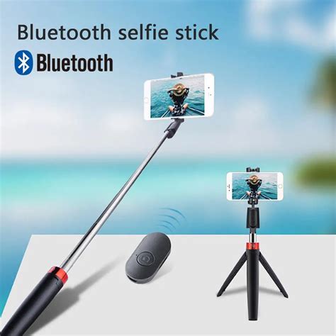Mini Wireless Bluetooth Compatible Selfie Stick 3 In 1 Extendable