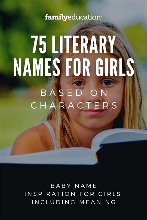 75 Literary Girl Names That Are Timeless Literary Girl Names