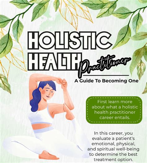 A Guide To Becoming A Holistic Health Practitioner An Infographic Newedenschoolofnaturalhealth