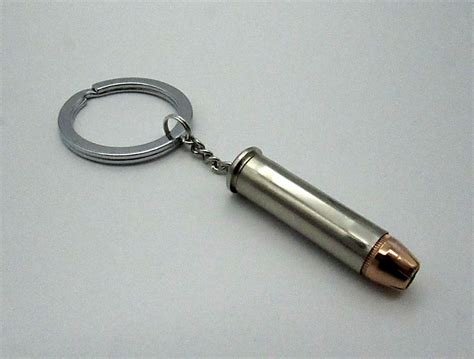 Real Bullet Keychain 357 Magnum With Hornady Xtp 125gr Hollow Etsyde
