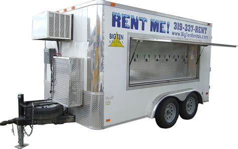 6 Tap 30 Keg Refrigerated Beer Trailer Rental Iowa Dispensers