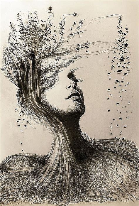 I Personify Mother Nature In My Pencil Drawings Nature Drawing
