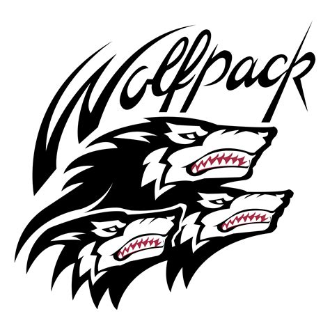 Wolf Pack Vector At Collection Of Wolf Pack Vector