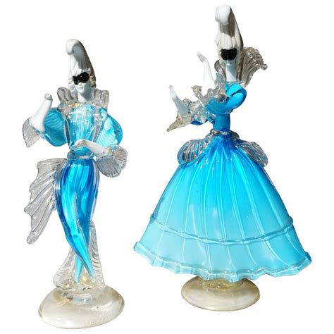 One Murano Glass Carnival Lady Dancer For Sale At 1stdibs