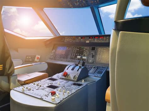 Airplane Inside Pilot Room Ultralight Radiodxer
