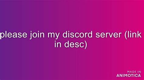 Join My New Discord Server Link In Description Youtube