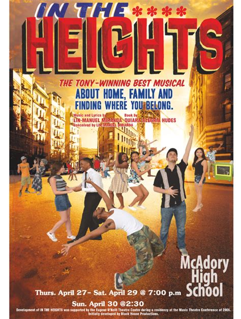 Has set a release date for the highly anticipated film adaptation of last fall, hudes was the first to call for the weinstein company to hand over rights to the film in the wake of the harvey weinstein scandal that cracked. In The Heights at McAdory High School Theatre ...