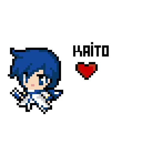 Kaito From Vocaloid Pixel Art
