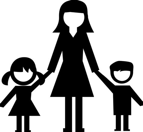 In some cases, the code of the page allows you to drag the.svg file from the website directly onto your desktop or chosen folder. Woman With Kids Svg Png Icon Free Download (#37369 ...