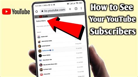 How To See Your Subscribers On Youtube How To See Who Subscribed My