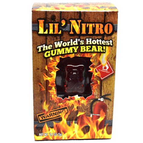 Lil Nitro The Worlds Hottest Gummy Bear Rustlin Rob S Gourmet Texas