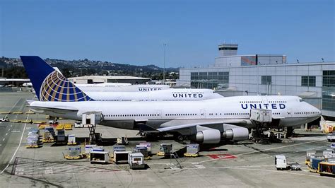 United 747 400s Parked At Sfo In September 2017 Raviation
