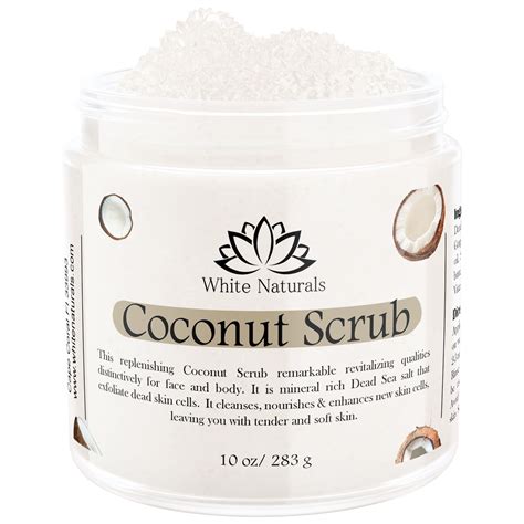 Organic Coconut Scrub Face And Body Exfoliating Scrub Pure Coconut