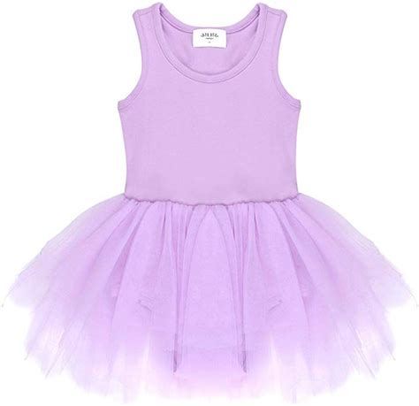 Stelle Tutu Leotard Dress For Toddler Baby Girls 6 12