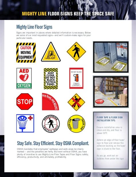 5s Floor Marking Guide And Color Recommendations For Lean Manufacturing