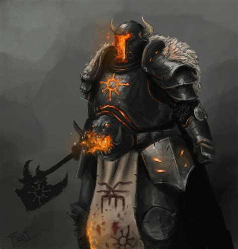 Chaos Warrior By Fonteart Fantasy Armor Evil Knight Fantasy Creatures