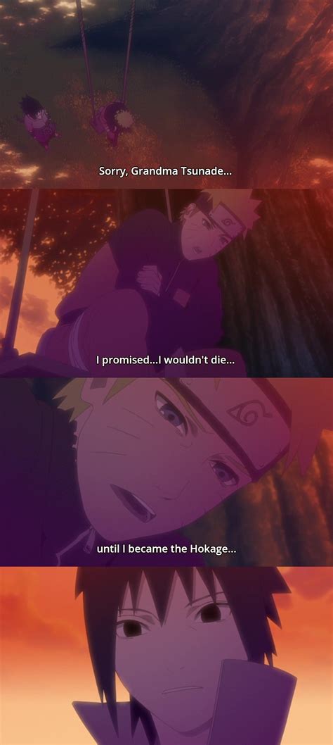 That Moment When Sasuke Realized He Almost Destroyed Narutos Dream