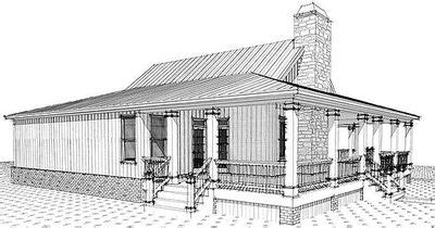 Two bedroom house plans are one of the most wanted variants among our building designs. One Story House Plan with Wrap-Around Porch - 86229HH ...